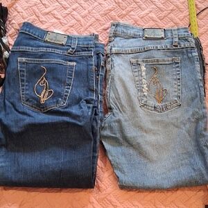 Baby Phat Denim with Gold Accents